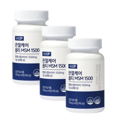 관절보궁 프리미엄 옵티머스트 관절통증 MSM 약 30일분(27일 출고됨), 3박스, 60정