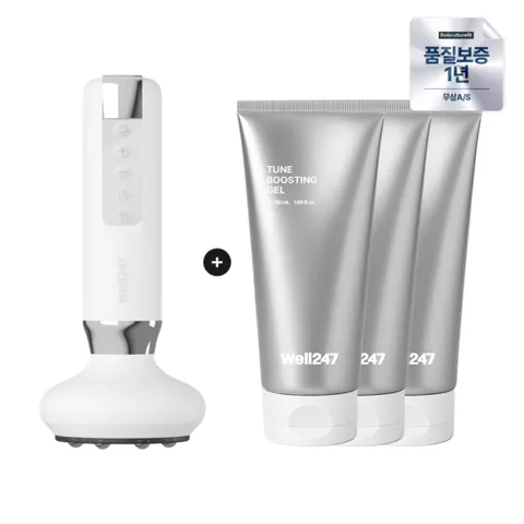야노시호 PICK 흡입괄사 바디컷튠핏+튠부스팅젤 3개 set 웰247 흡입 괄사 홈케어 디바이스