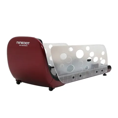 나인닷 펫러너 강아지 런닝머신 운동기구 트레드밀 러닝, 레드, 1개