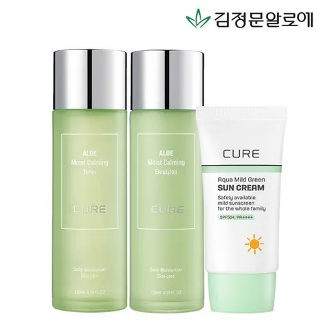 피부관리 큐어 카밍 토너진정 쿨링 트러블에멀젼진정 트러블무기자차 선크림 40ml 케어1965229 탄력 보습 수분 영양, 피부관리 큐어 카밍 토너진정 쿨링 트러블에멀젼진정 트러