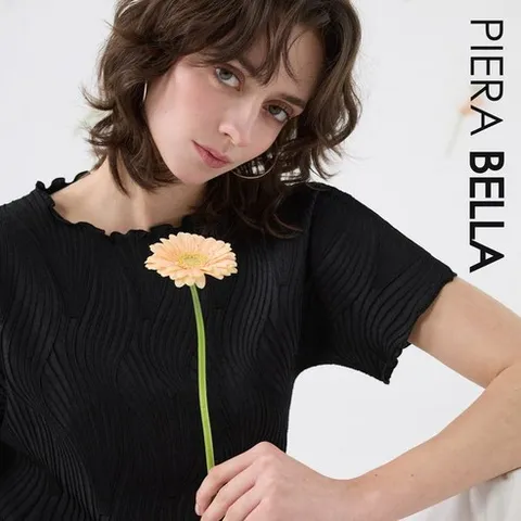 피에라벨라 플리츠 블라우스 3종