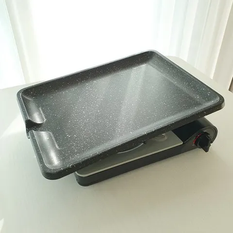 연기안나는 업소용 가정용 고기불판 삼겹살불판, 1개