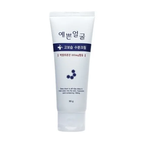 웰빙헬스팜 예쁜얼굴 고보습 수분크림, 90ml, 1개