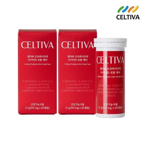 셀티바 프로바이오틱 다이어트 토탈 케어, 60정, 2박스