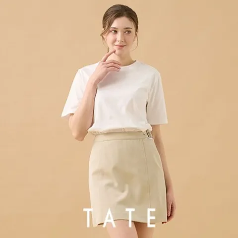 테이트 오가닉면100 튜블러 티셔츠 7종