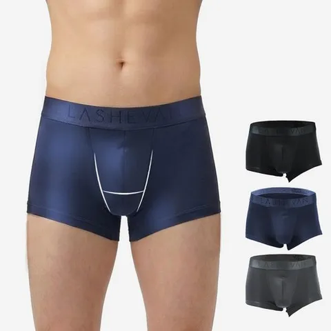 라쉬반 H분리 럭셔리 나무소재 남자팬티 셀루켓 솔리드 3종