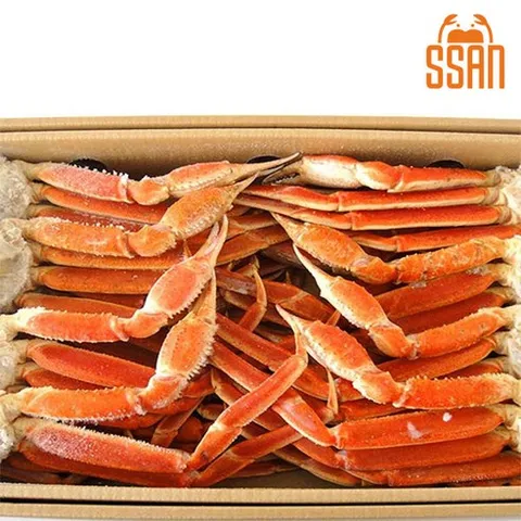 [싼크랩] 25년 조업 대게 홈파티용 스노우크랩 대게 러시아 마가단 냉동 자숙 박달 섹션 다리 5L_5kg, 1박스, 5kg