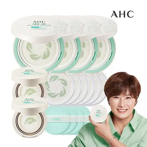 영원히 마지막/역대최다]최신상 AHC마일드 선쿠션 10개+미니2, 없음, 1개