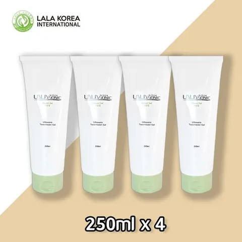 라라소닉 일반젤 초음파 기계 흡수 극대화 마사지젤 / 구매금액별 선물증정, 4개, 250ml