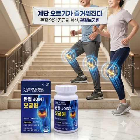 김연자관절보궁정품 대체 허리통증관절보궁원 조인트 관절엔 엠에스엠, 2세트, 120정