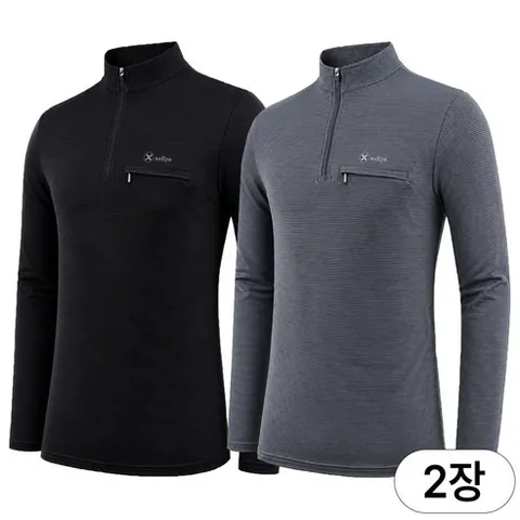 [SPM] 1+1 고급기본스판티셔츠 남자 남성 스판 등산복 등산티셔츠 작업티 골프 빅사이즈