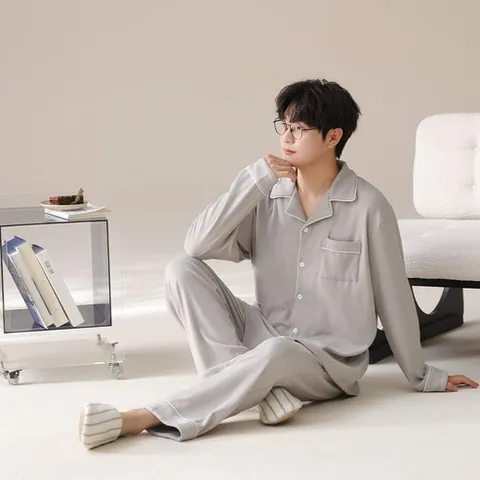 마르도 남자 소프티 기모 잠옷 상하의 세트