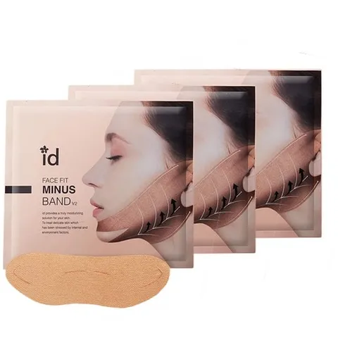 id FACE FiT 마이너스 밴드 마스크 4매입 일본발송