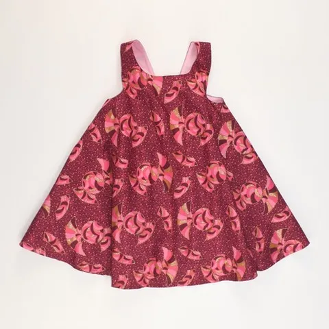 자바구제 3056.마리타 후리나이넨 민소매원피스/정품/아동/ 4T