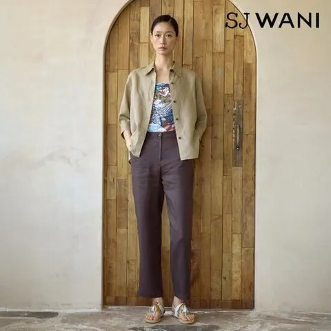 SJ와니 25SS 린넨 100 시그니처 팬츠