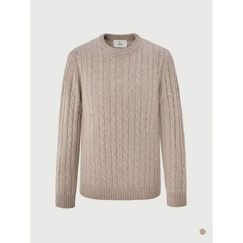 *세일 세일* (주)세정 트레몰로 뉴코아 인천점 남자 겨울 꽈베기 니트 [2025 특가세일] 프리미엄 모 캐시미어 혼방 따뜻한 겨울 완전 필수템 라운드 니트