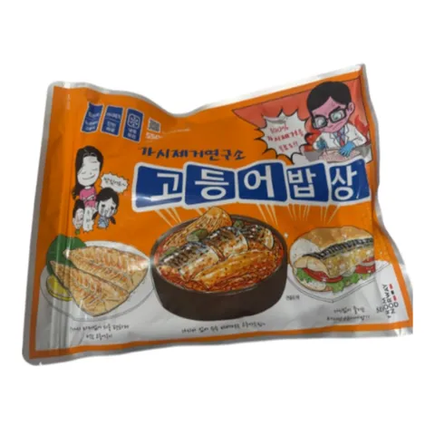 가시제거 연구소 고등어밥상 순살고등어 오렌지 고등어, 1세트, 500g