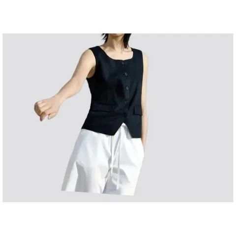 라삐아프 25SS 린넨 베스트 1종 927907