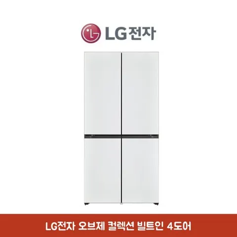 LG전자 디오스 오브제컬렉션 빌트인 냉장고 610L