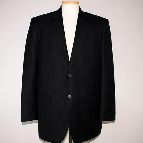 라우렐 네이비 Laurel 모직 정장 블레이져 1 남성 MJK876 빈티지테크