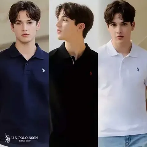 유에스피에이 앱10U.S POLO ASSN. 26SS 라이크라 반팔 카라티 3종 남성2317330