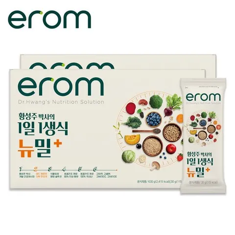 [이롬]황성주박사의 1일 1생식뉴밀플러스, 630g × 2개