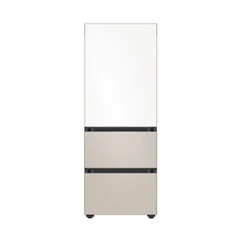[삼성] 비스포크 김치냉장고 김치플러스 RQ33DB7411APWB 3도어 313L 새틴화이트 +새틴베이지, RQ33DB7411AP (새틴화이트 +새틴베이지)