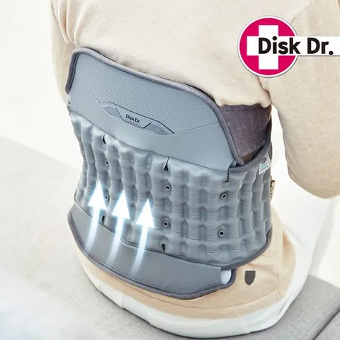 디스크닥터 WD57P 의료용 허리보호대 허리견인기 허리복대 공기주입식 견인치료 의료기기, 1개
