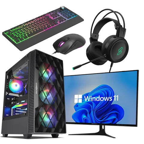 피씨오브플레이어 컴퓨터 게이밍 조립컴퓨터 올인원 풀세트 모니터포함 고사양PC 오버워치 피파