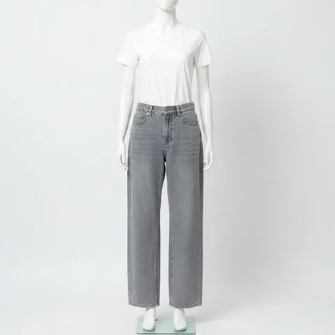 라삐아프 26SS 썸머 스트레이트 데님 1종(라이트그레이 라이트인디고 아이보리)