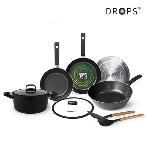 드롭스 IH 프라이팬 9종 세트