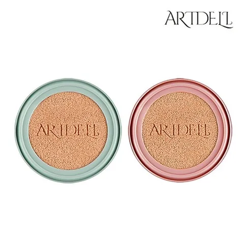 1+1+1 아트델리 시즌 3 리얼 콜라겐핏 커버 쿠션 리필(핑크 민트) 25년11월15일까지, 핑크 리필 3개, 3개