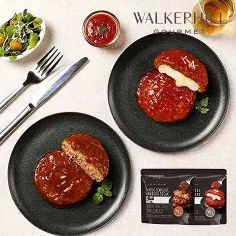 워커힐 [워커힐 호텔판매 동일] 고메 함박 스테이크 180g * 15팩 (데미그라스 10팩+ 트리플치즈 5팩), 15개