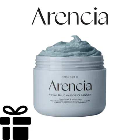 Arencia Royal Blue Hyssop Cleanser 아렌시아 로얄 블루 히솝 클렌저 떡솝 1개 120g