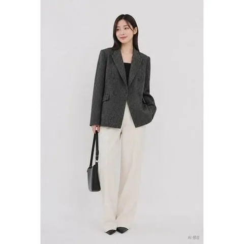 모르간 그레이 여자 88-160 자켓 O3544