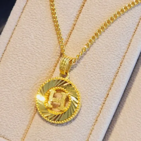 24k 순금 5돈 명품 H 코인 펜던트 여자 목걸이 선물 추천
