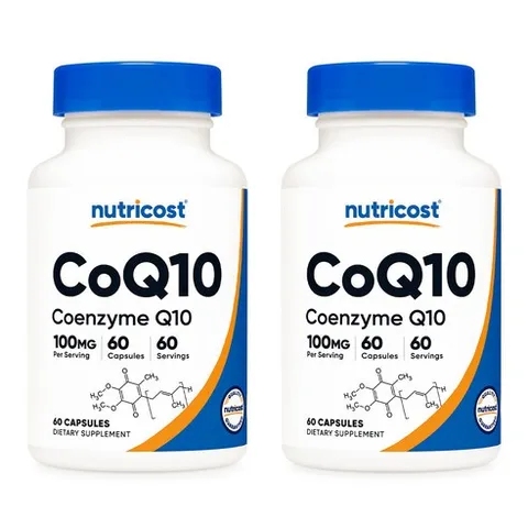 뉴트리코스트 코큐텐 CoQ10 100mg 60캡슐 2병, 60정, 2개