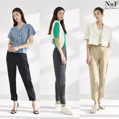 [3SET] NNF 여성 봄여름 접촉냉감 배기팬츠