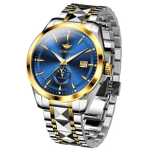 OUPINKE 남자명품시계 남자손목시계 스위스 오토매틱 기계식 메탈시계 OPK3292