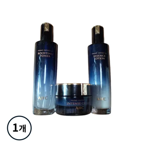 *AHC* 프라임-엑스퍼트 EX 기초 3종 세트 (스킨+로션+크림) I 데일리토탈케어 촉촉증정 수분공급부스팅 부모님선물 스타존케어!!++, 1세트