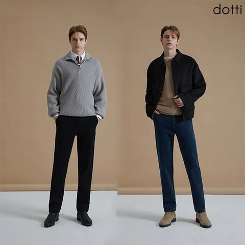 도티 쫀쫀 니팅 기모 데님팬츠 2종 남성 981802