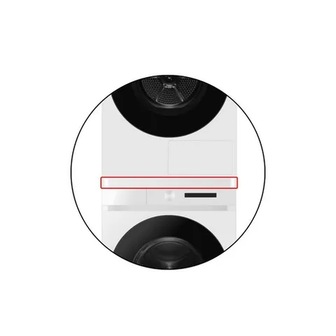 그랑데 AI 건조기 상단 설치 키트, 화이트(SKK-ATW), 1개