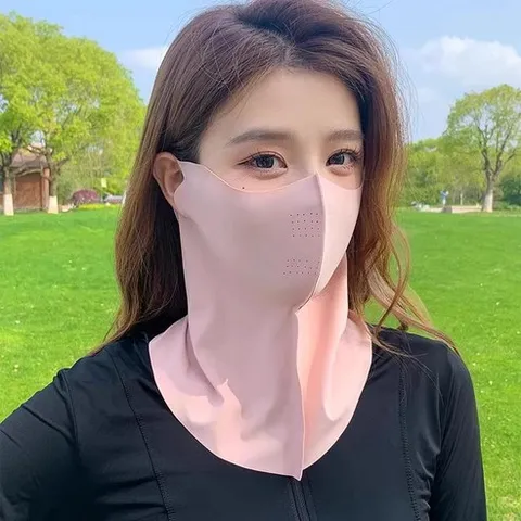 1+1 자외선 차단 롱넥 마스크 얼굴 햇빛 가리개 골프 여름 자전거 등산 스포츠
