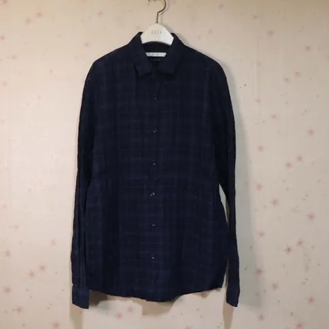 지오송지오 남성110 린넨셔츠 구제렐라sn587