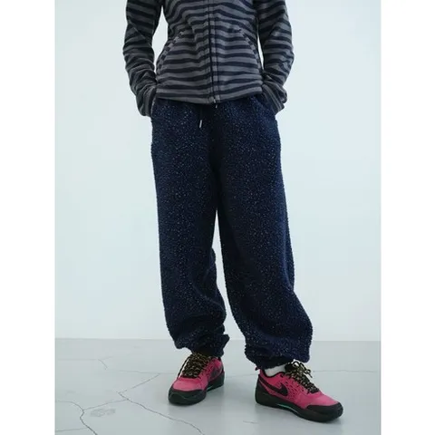 ENZO BLUES 도티 부클 조거 팬츠 (Navy)