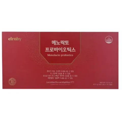 휴온스 갱년기유산균YT1 엘루비 메노락토 프로바이오틱스 3개월분 90캡슐 성인여성 갱년기, 90정, 1세트
