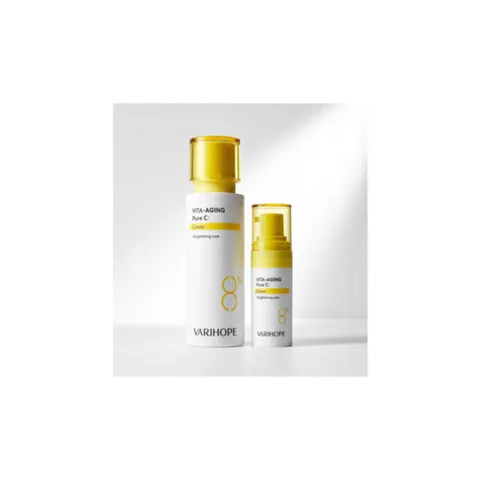 베리홉 비타씨 미백크림 미백앰플세트 (크림 40ml+앰플10ml), 1개, 50ml