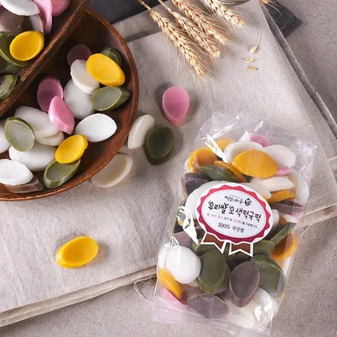 [떡보의하루 본사] 설날선물 답례떡 복담은4호 우리쌀 오색떡국떡 전국150여개 매장 직접배달, 450g, 5개