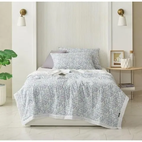 박홍근홈패션 모달/인견 양면 이불 - 싱글 블루