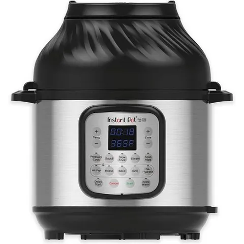 Instant Pot 에어 프라이어 매장용 업소용 대용량 인스턴트 포트 듀오 크리스프 8L 멀티쿠커 11 in 1 압력솥 로스팅 스테이크 슬로우 쿠커 수비드 웜 튀김 베이킹 및